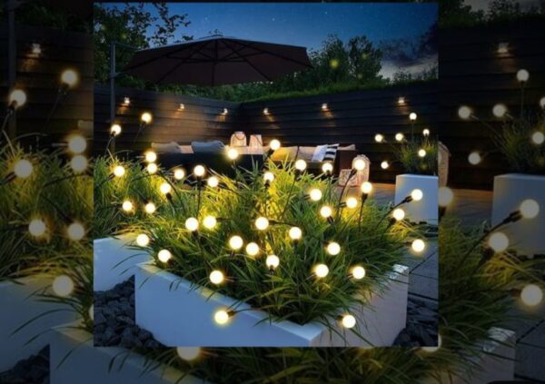 8 LED Firefly Garden Lamp - Image 3