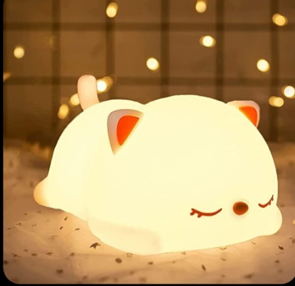 Cute Touchable Silicone Baby Room Light - Image 3