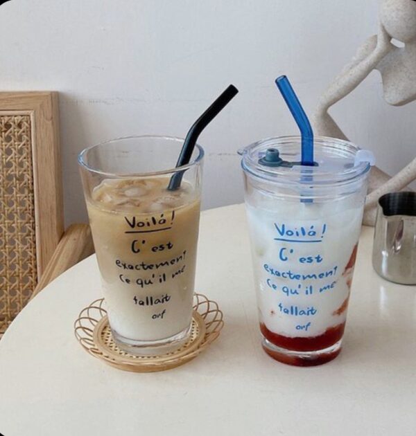 Set of 2 Drinking Glass Measuring Mugs - Image 3