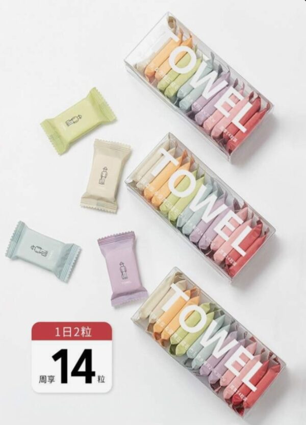 14-Piece Magic Compressed Towel Tissue Set - Image 2