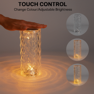 Crystal Touch Control Table Lamp with 16 colour