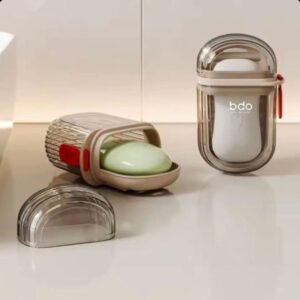 Travel-Friendly Soap Case – Pack of 2