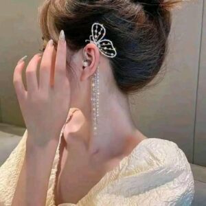 Elegant 2-Piece Silver-Plated Ear Cuff