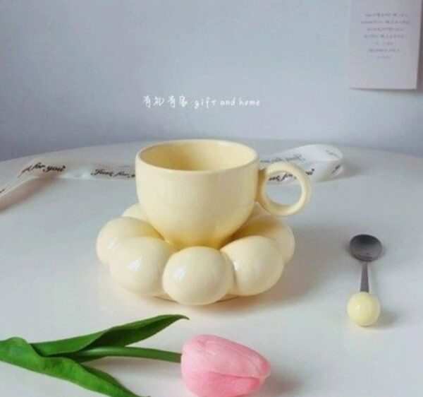 Aesthetic ceramic bubble cup