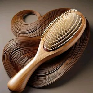 Wooden Paddle Hair Brush