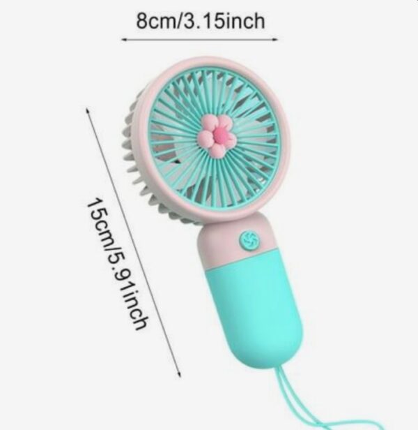 Mini Portable USB Hand Fan - Image 2