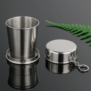 Portable Stainless Steel Collapsible Travel Cup